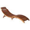 3 Piece Outdoor Lounge Set Solid Acacia Wood Brown
