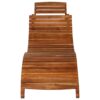 3 Piece Outdoor Lounge Set Solid Acacia Wood Brown