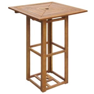 5 Piece Outdoor Bar Set Solid Acacia Wood