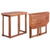Balcony Table Solid Acacia Wood 90x50x75 cm