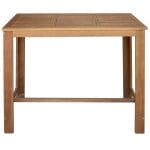 Bar Table Solid Acacia Wood 120x60x105 cm 2
