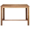 Bar Table Solid Acacia Wood 150x70x105 cm