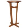 Bar Table Solid Acacia Wood 60x105 cm