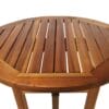 Bar Table Solid Acacia Wood 60x105 cm