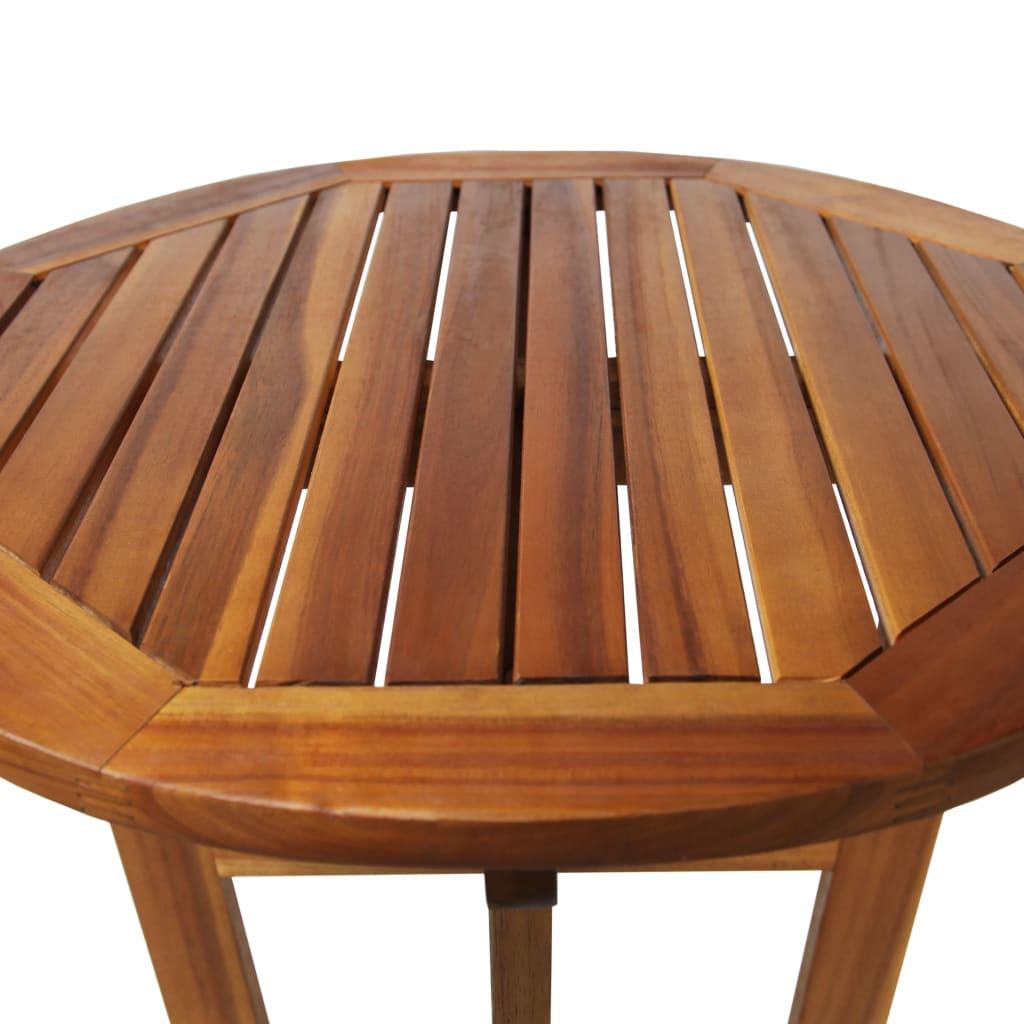 Bar Table Solid Acacia Wood 60x105 cm
