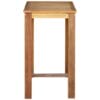 Bar Table Solid Acacia Wood 60x60x105 cm