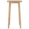 Bar Table Solid Acacia Wood 60x60x105 cm