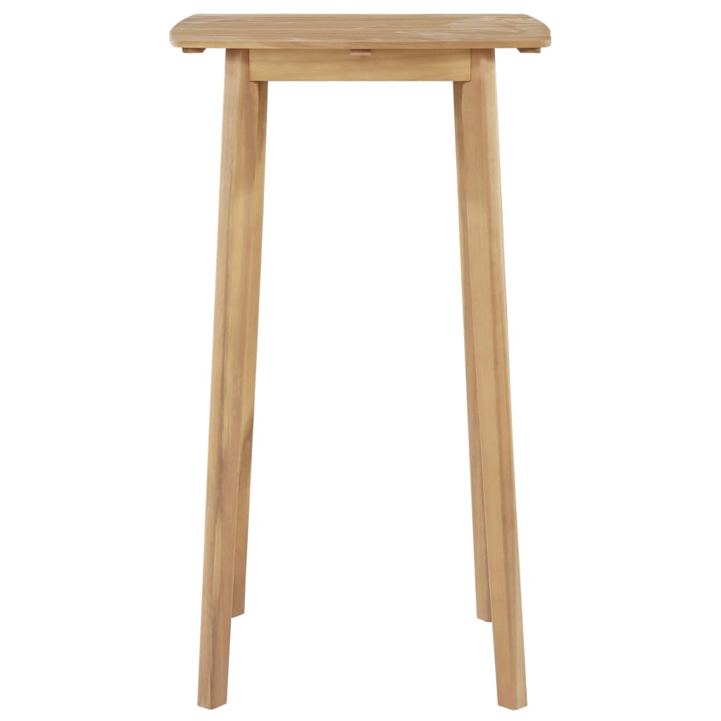 Bar Table Solid Acacia Wood 60x60x105 cm