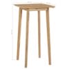 Bar Table Solid Acacia Wood 60x60x105 cm
