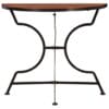 Bistro Balcony Table 85x43x75 cm Solid Acacia Wood