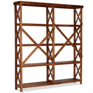 Bookshelf Solid Acacia Wood Sheesham 160x30x180 cm