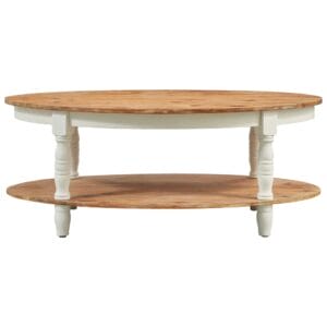 Coffee Table 102x62.5x42 cm Solid Acacia Wood