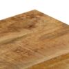 Coffee Table 110x50x35 cm Solid Mango Wood and Steel