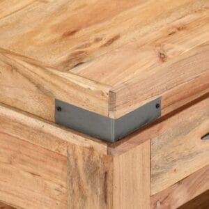 Coffee Table 110x55x45 cm Solid Acacia Wood