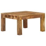 Coffee Table 60x60x35 cm Solid Mango Wood 1