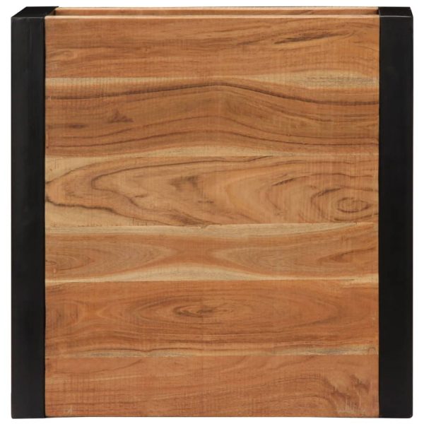 Coffee Table 60X60X40 Cm Solid Acacia Wood