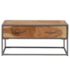 Coffee Table 75x75x35 cm Solid Acacia Wood