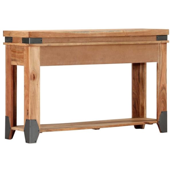 Console Table 120x35x75 cm Solid Acacia Wood