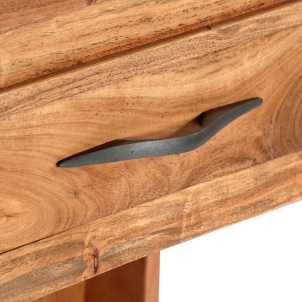 Console Table 120x35x75 cm Solid Acacia Wood