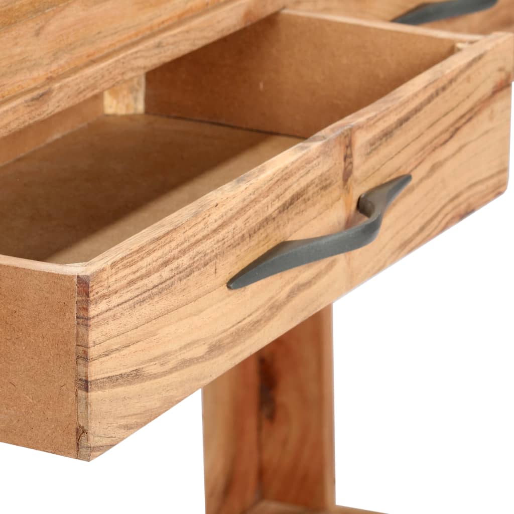 Console Table 120x35x75 cm Solid Acacia Wood