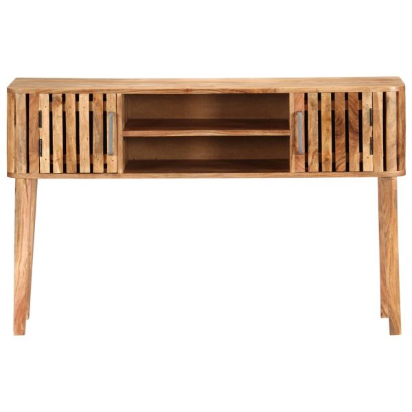 Console Table 120X35X76 Cm Solid Acacia Wood