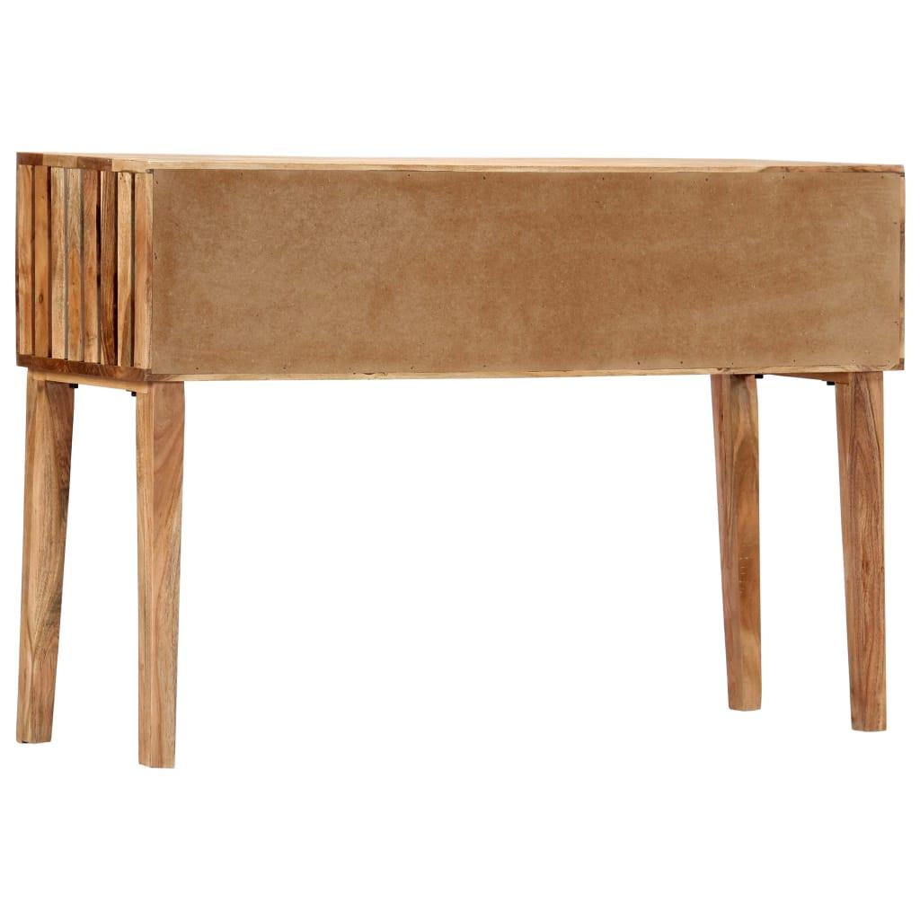 Console Table 120x35x76 cm Solid Acacia Wood