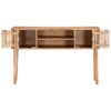 Console Table 120x35x76 cm Solid Acacia Wood