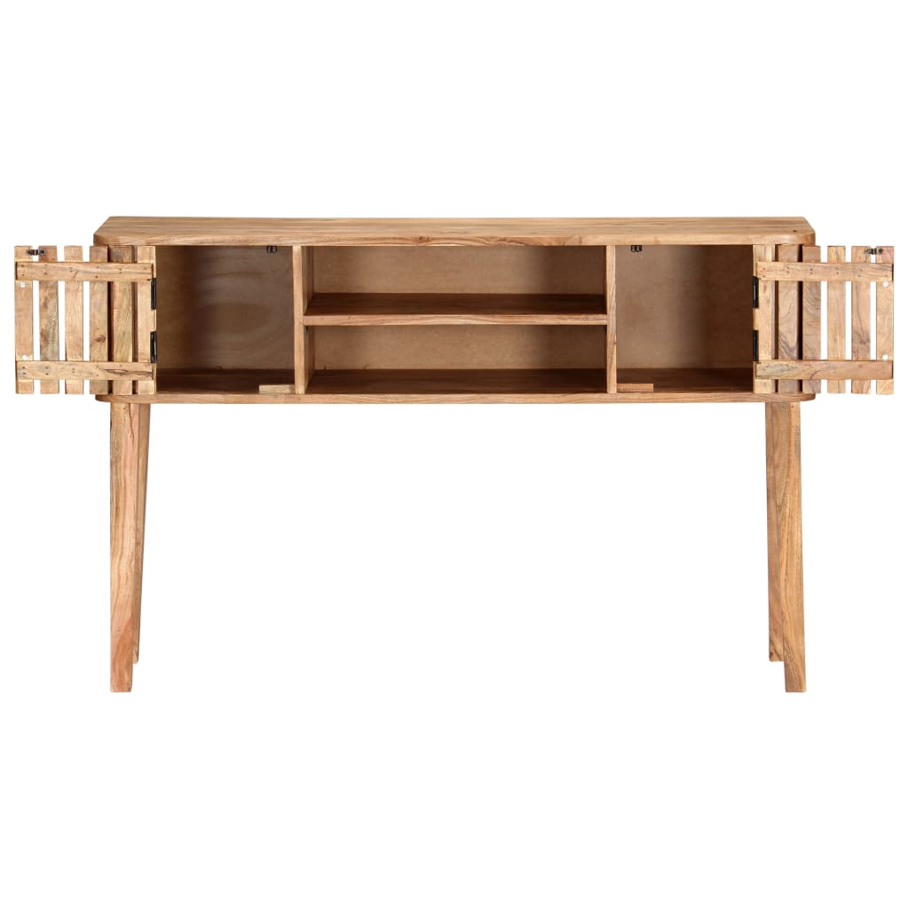 Console Table 120x35x76 cm Solid Acacia Wood