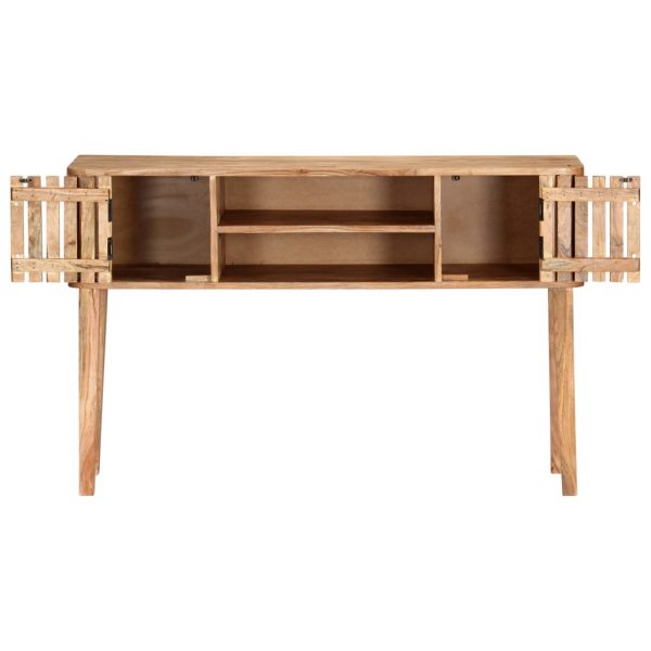 Console Table 120X35X76 Cm Solid Acacia Wood