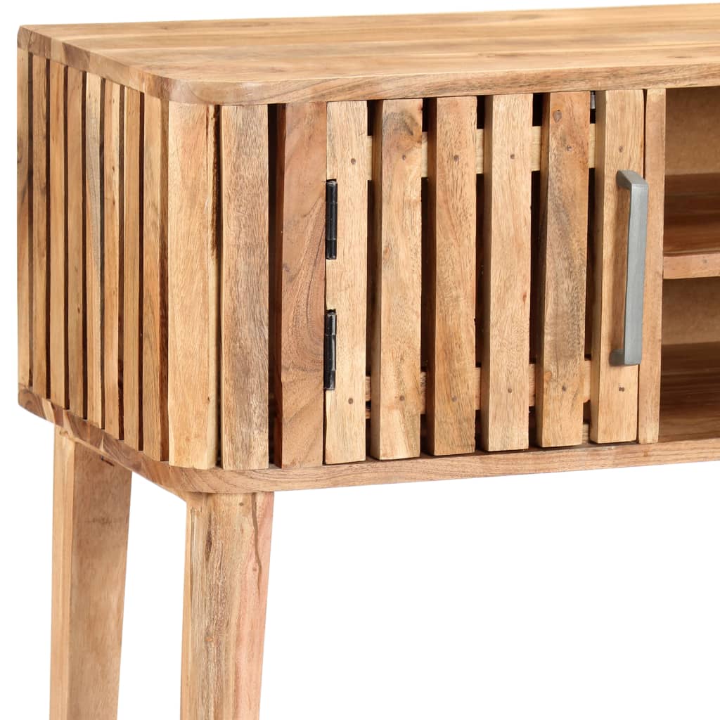 Console Table 120x35x76 cm Solid Acacia Wood