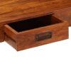 Desk Solid Acacia Wood Sheesham Finish 110x50x76 cm