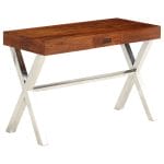 Desk Solid Acacia Wood Sheesham Finish 110x50x76 cm 1