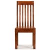 Dining Chairs 4 pcs Solid Wood with Sheesham Finish Modern
