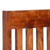 Dining Chairs 4 pcs Solid Wood with Sheesham Finish Modern