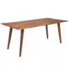 Dining Set 7 Pieces Black