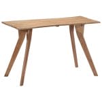 Dining Table 120x58x76 cm Solid Acacia Wood 3