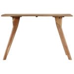 Dining Table 120x58x76 cm Solid Acacia Wood 4