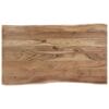 Dining Table 140x80x76 cm Solid Acacia Wood