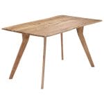 Dining Table 140x80x76 cm Solid Acacia Wood 1