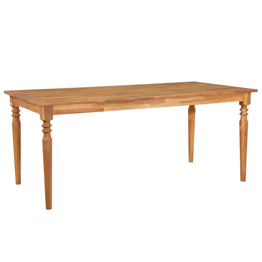 Dining Table 170x90x75 cm Solid Acacia Wood