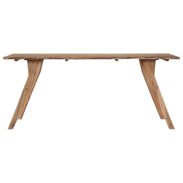 Dining Table 180X88X76 Cm Solid Acacia Wood