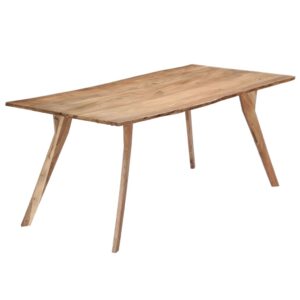 Dining Table 180x88x76 cm Solid Acacia Wood