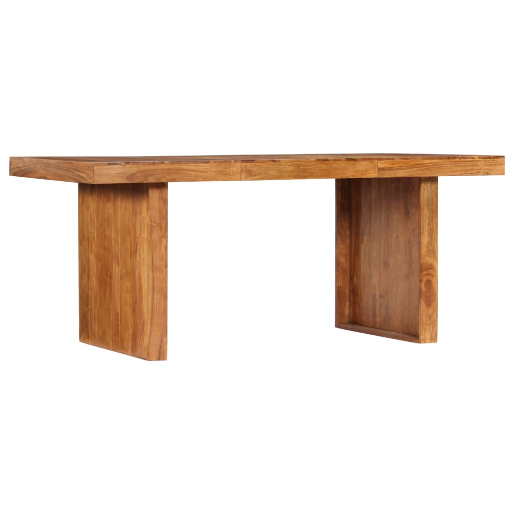 Dining Table 180x90x75 cm Solid Acacia Wood