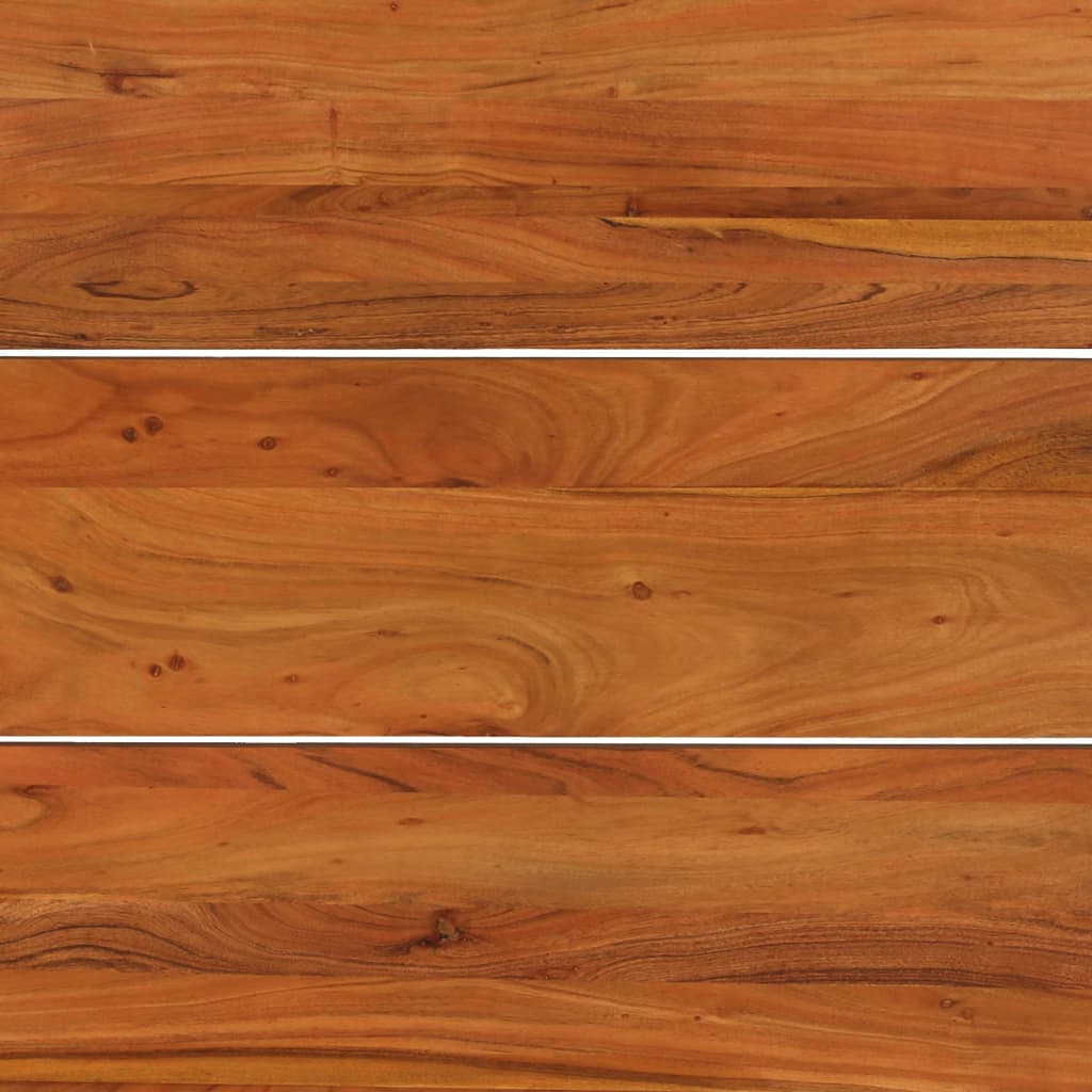 Dining Table Solid Acacia Wood with Sheesham Finish 180x90x76cm