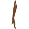 Folding Outdoor Bar Stools 2 pcs Solid Acacia Wood