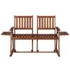 Garden Bench 165 cm Solid Acacia Wood