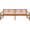 Garden Bench 240 cm Solid Acacia Wood