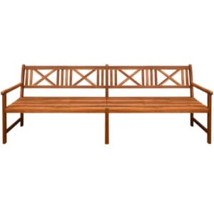 Garden Bench 240 cm Solid Acacia Wood