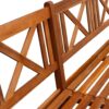 Garden Bench 240 cm Solid Acacia Wood