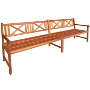Garden Bench 240 cm Solid Acacia Wood